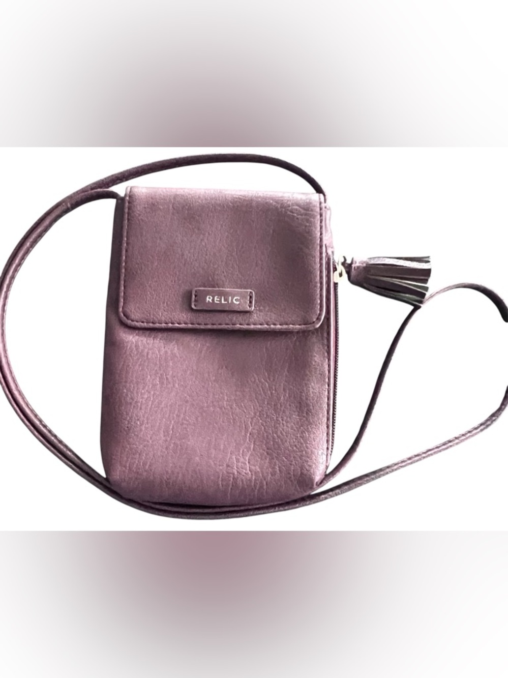 Relic Mauve Crossbody Phone Bag